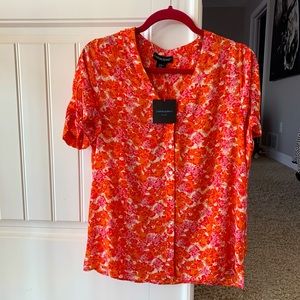 Cynthia Rowley Button Up Blouse